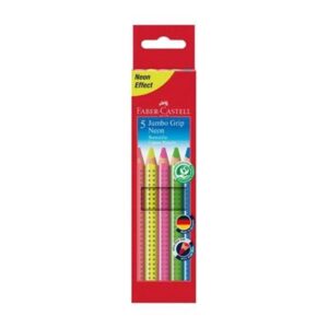 faber-castell-jumbo-grip-neon-farver