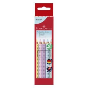 Faber Castell - Jumbo Farveblyant 5 stk.
