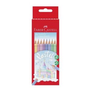 Faber Castell - Jumbo Farveblyant 10 stk. Pastel