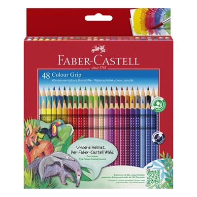 Faber Castell - Farveblyanter Grip 48 stk.