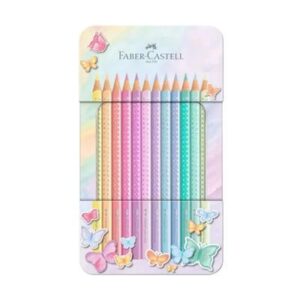 Faber Castell - Farveblyanter M. 12 Ass. Farver