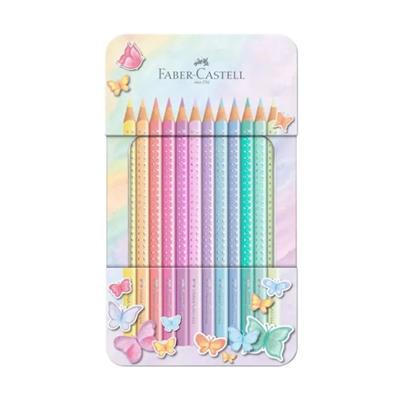 Faber Castell - Farveblyanter M. 12 Ass. Farver