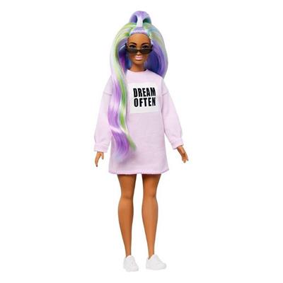 fashionistas-dukke-lilla-trøje-