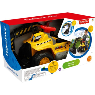 Fisher Price - Big Action Dig 'N Ride