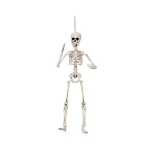Posérbar skeletdekoration