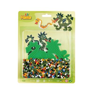 hama-midi-1000-perler-og-drage-perleplade-