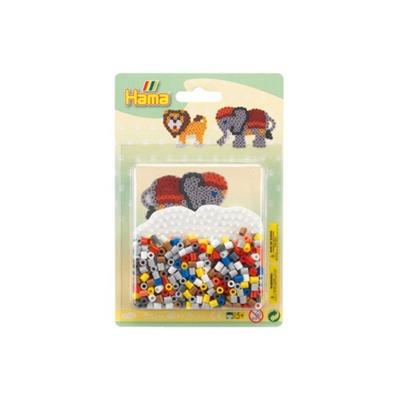 hama-midi-perler-perleplade-elefant