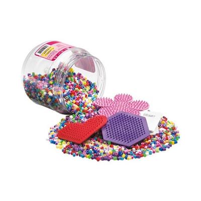 hama-midi-pink-boette-med-4000-perler-og-3-perleplader-