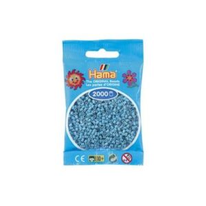 hama-mini-2000-stk-perler-pastel-transparent-turkis