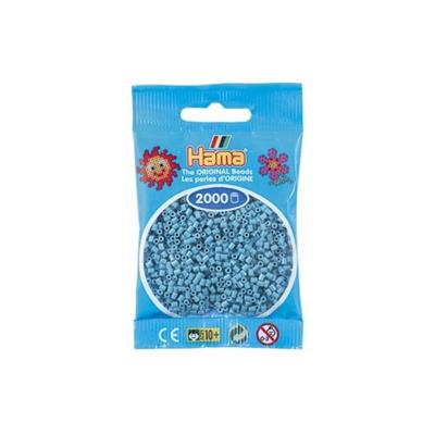hama-mini-2000-stk-perler-pastel-transparent-turkis