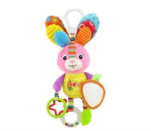 Happy Baby - Activity Hanger Rabbit (Pink)