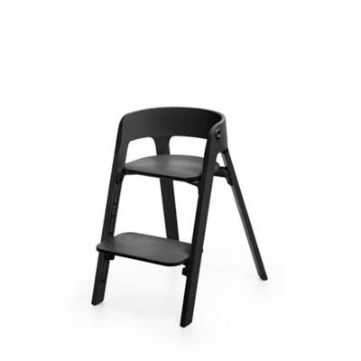 Stokke Steps - Højstol (Black/Black oak)