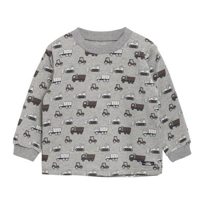 hust-and-claire-samy-sweartshirt-graa-med-biler-