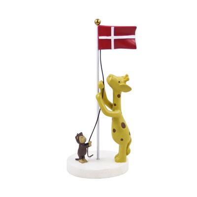 kids-by-friis-giraf-og-abe Giraf og Abe med Flag