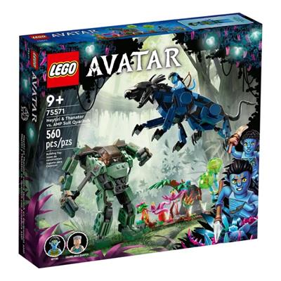 LEGO Avatar - Neytiri Og Thanator Mod Quaritch I AMP-Dragt