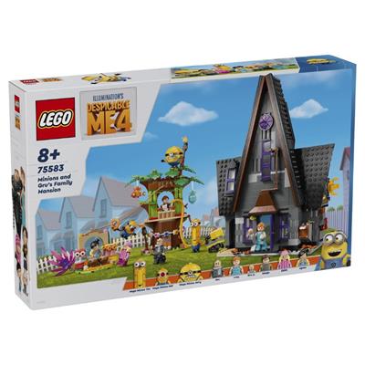 LEGO Grusomme Mig - Minions & Grus Familiepalæ