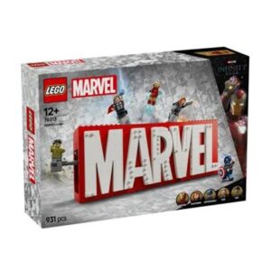 LEGO Marvel - MARVEL-logo & Minifigurer