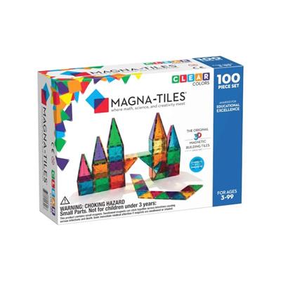 Magnatiles - Byggemagneter Clear (100 stk.)