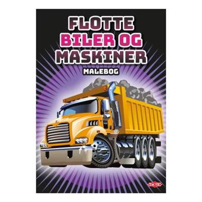 Malebog - Flotte Biler Og Maskiner