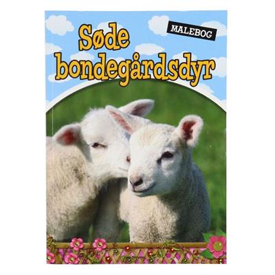 Malebog - Søde Bondegårdsdyr
