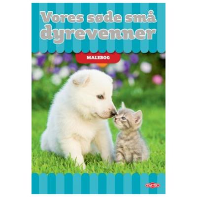 Malebog - Vores Søde Små Dyrevenner