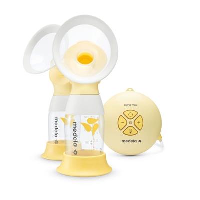 medela-brystpumpe-elektrisk-swing-flex-dobbeltbrystpumpe