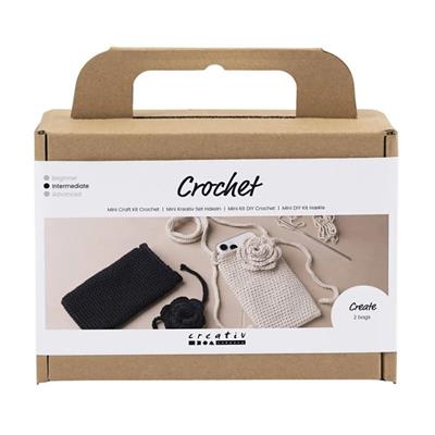 mini-diy-kit-haekle-taske-med-rose Mini DIY Kit - Hækle Taske med Rose