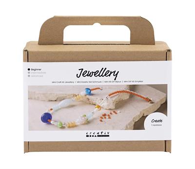 minidiysmykkerchunkyhalskaede Mini DIY Kit - Smykker Chunky Halskæde