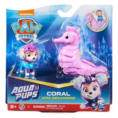 Paw Patrol - Aqua Pups Coral og Søhest