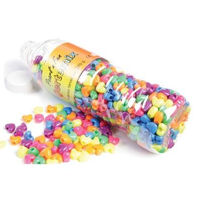 pearlnfun-hjerteformede-perler-mix-270-gram