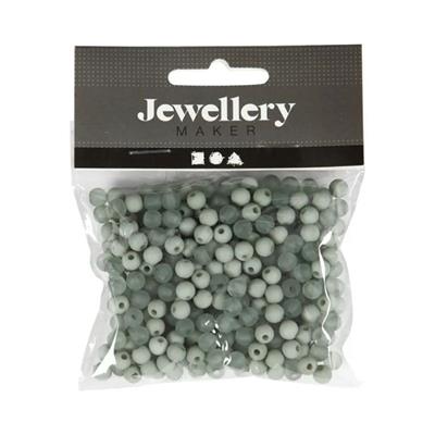 plastperler-40-gram-groen