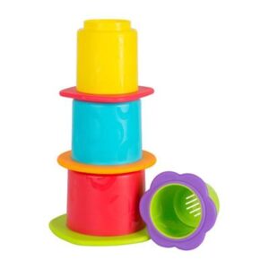 Playgro - Stabelkopper Med Bidekant