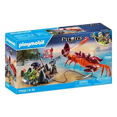 playmobilpirates-kaempekrabben Playmobil Pirates - Kampen Mod Kæmpekrabben
