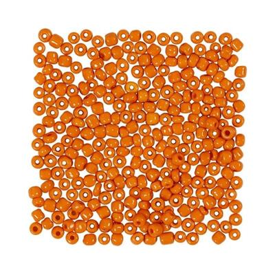 rocaiperler-25-gram-gennemfarvet-orange- rocaiperler-25-gram-gennemfarvet-orange-