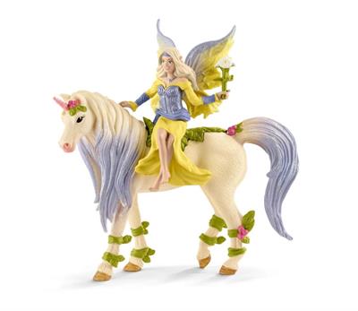 Schleich - Fairy Sera With Blossom Unicorn (70565)
