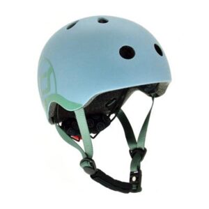 Scoot & Ride - Hjelm str. XXS-S / 45-51 cm (Steel)