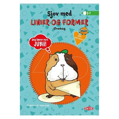 Børnebog - Jubii! Sjov Med Linier Og Former