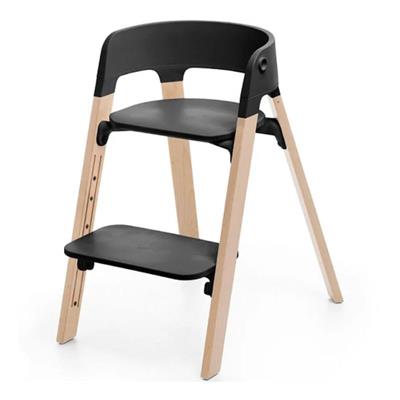 Stokke Steps  - Højstol (Black Natural)