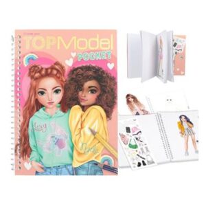 TopModel - Lommemalebog Nyela & Lexy