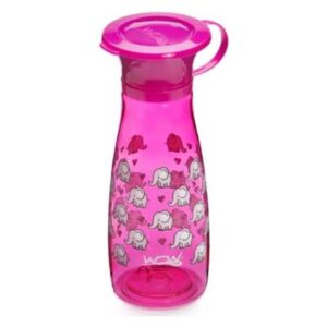 WOW Kop Mini Spildfri (Pink M. Elefanter)