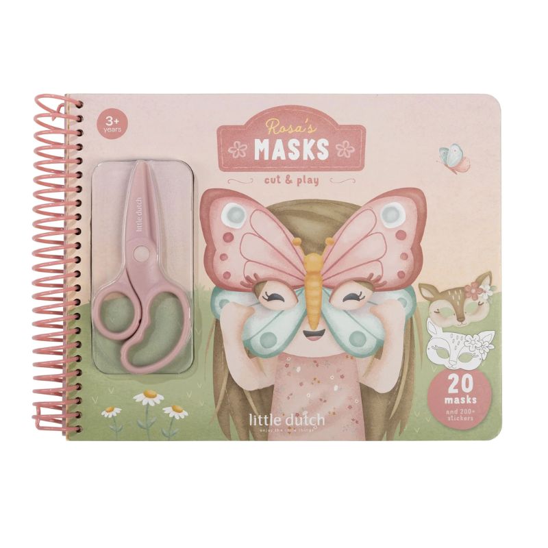 Little Dutch - Bog med Saks (Rosa)