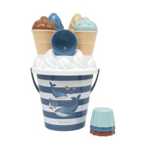 Little Dutch - Isvaffel Spand m. 14 dele (Ocean World)