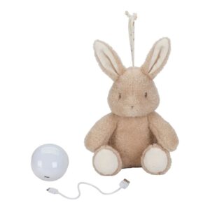 Little Dutch - Kaninbamse med Natlys og Beroligende Lyde indhold