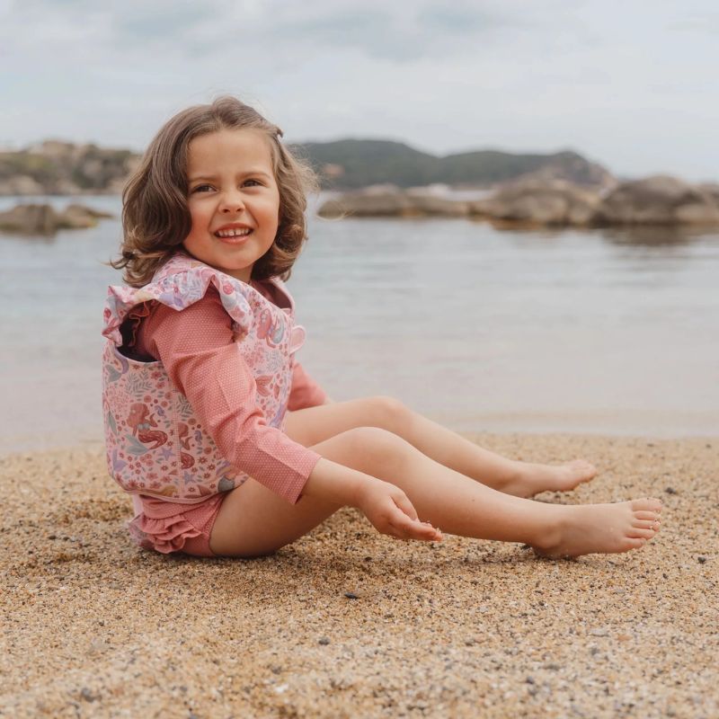 Little Dutch - Svømmevest Dreamy Mermaid 2-3 år strand