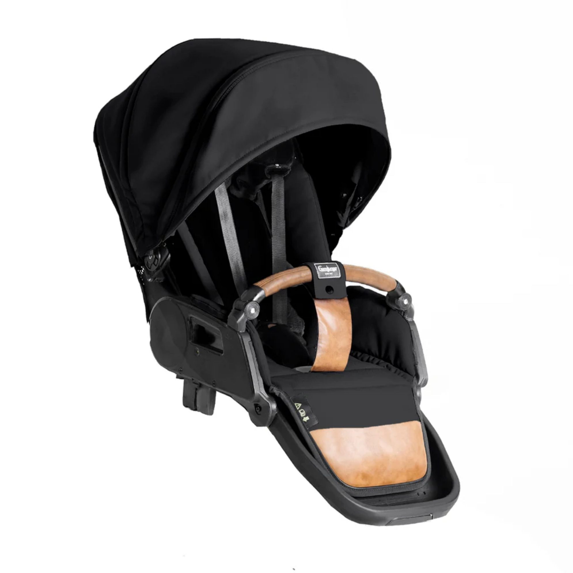 Emmaljunga klapvognsæde flat+ outdoor black