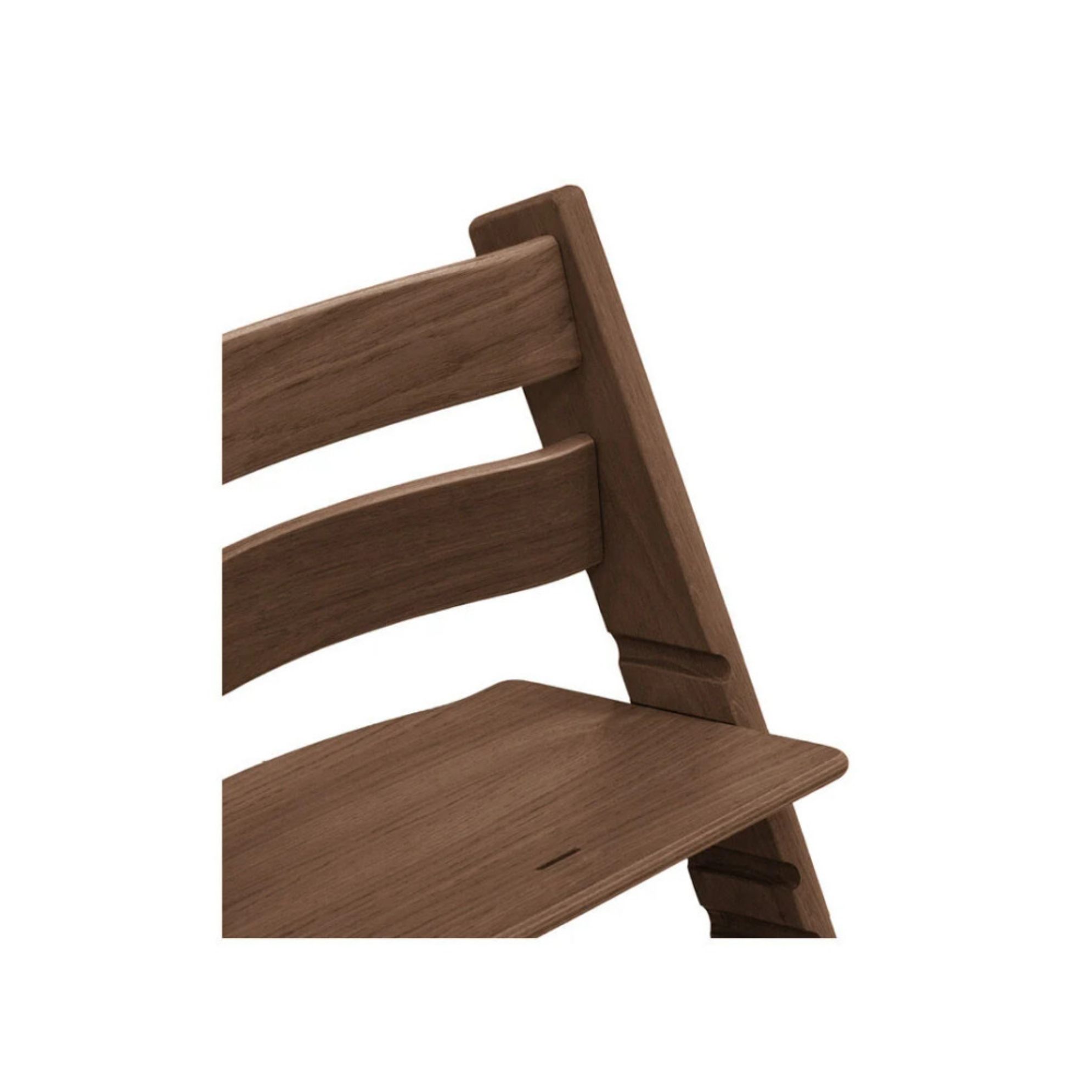 Stokke Tripp Trapp højstol warm brown detaljer
