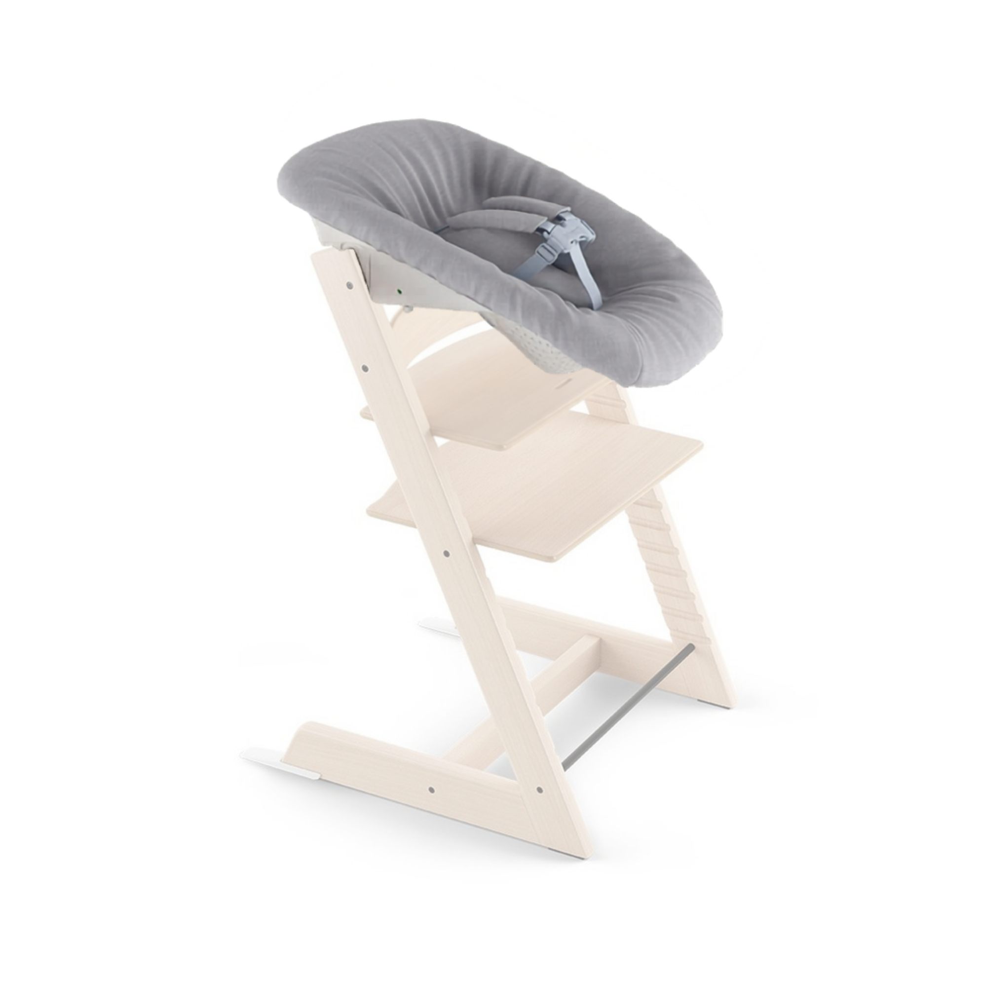 Stokke Tripp Trapp newborn v2 grå på stol