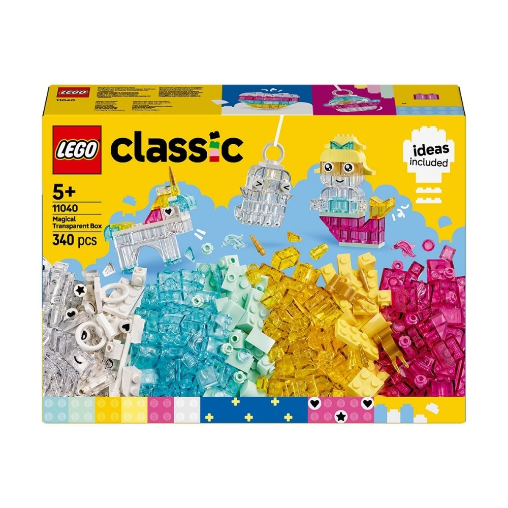 LEGO Classic - Magiske Gennemsigtige Klodser