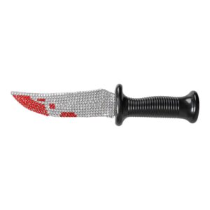 Blodig Kniv med Rhinsten