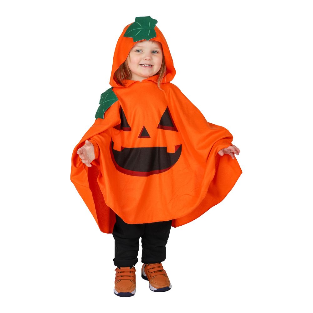 Græskar Kappe Kostume